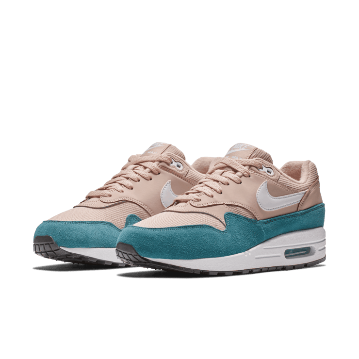 Nike Air Max 1 Celestial Teal Particle Beige (W) Angle 2