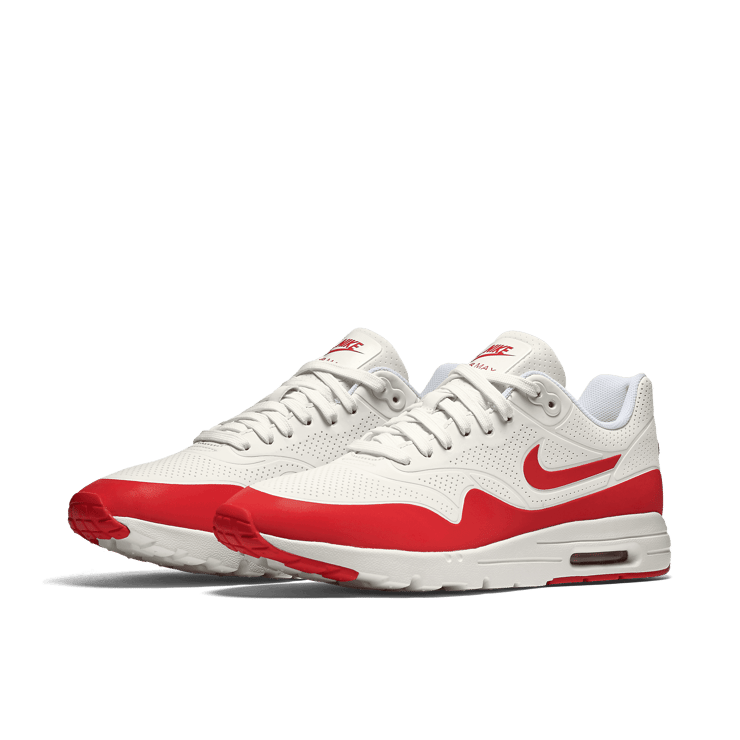 Nike Air Max 1 Ultra Moire Summit White/University Red-White (W) Angle 2