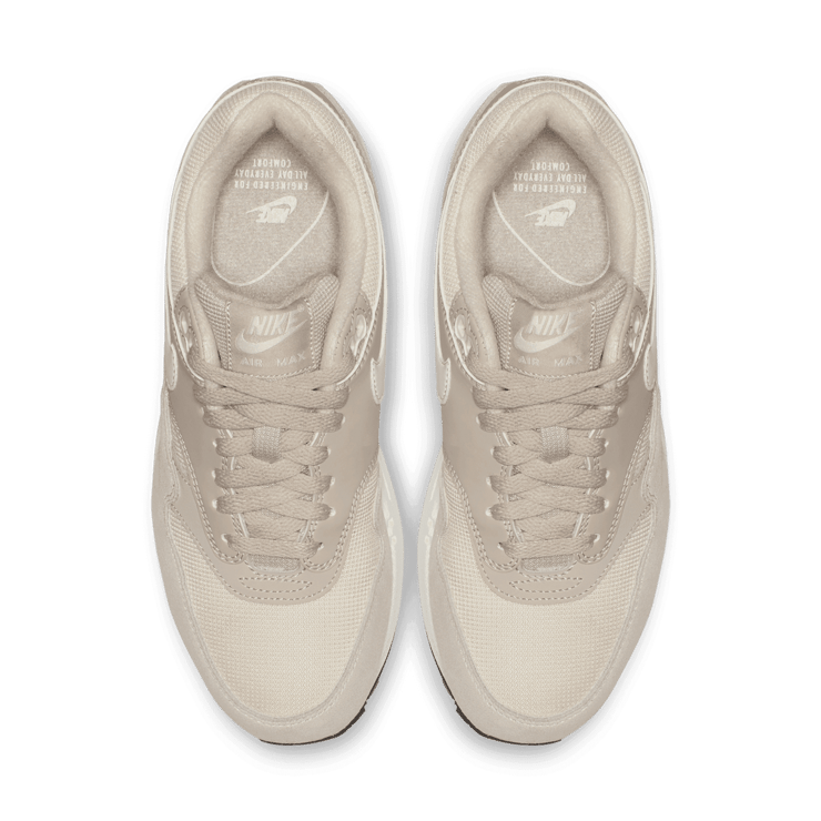 Nike Air Max 1 String Sail Light Cream Black (W) Angle 1