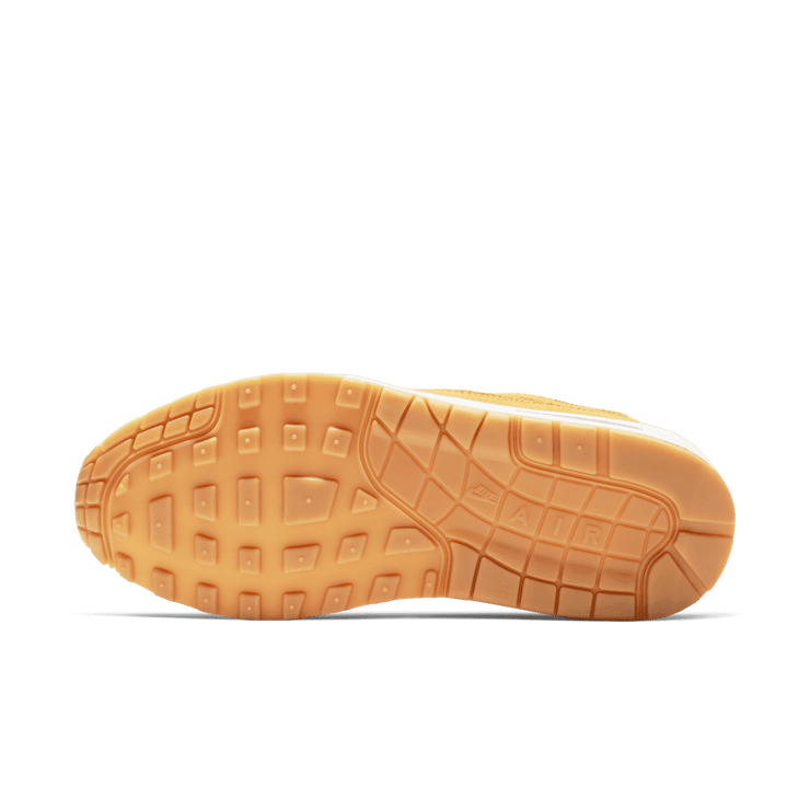 Nike Air Max 1 PRM University Gold Suede (W) Angle 0