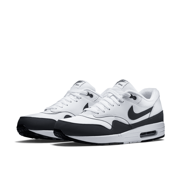 Nike Air Max 1 White Dark Grey Angle 2