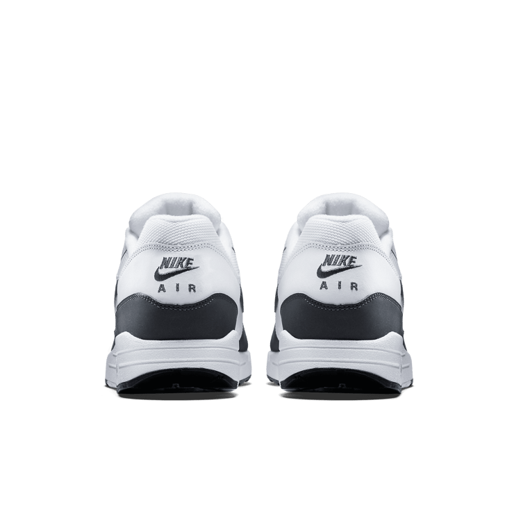 Nike Air Max 1 White Dark Grey Angle 3