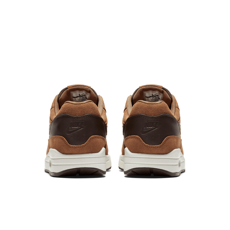 Nike Air Max 1 Premium Leather Ale Brown Angle 3