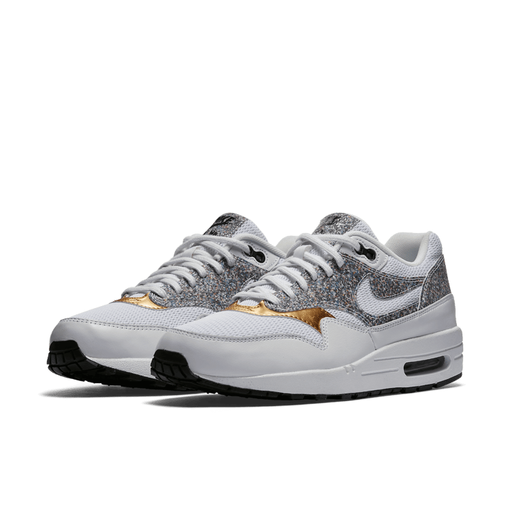 Nike Air Max 1 SE White/White-Black (W) Angle 2