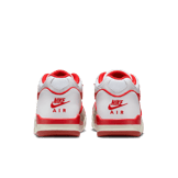 Nike Air Flight 89 Low SP Stussy White Habanero Red Angle 3