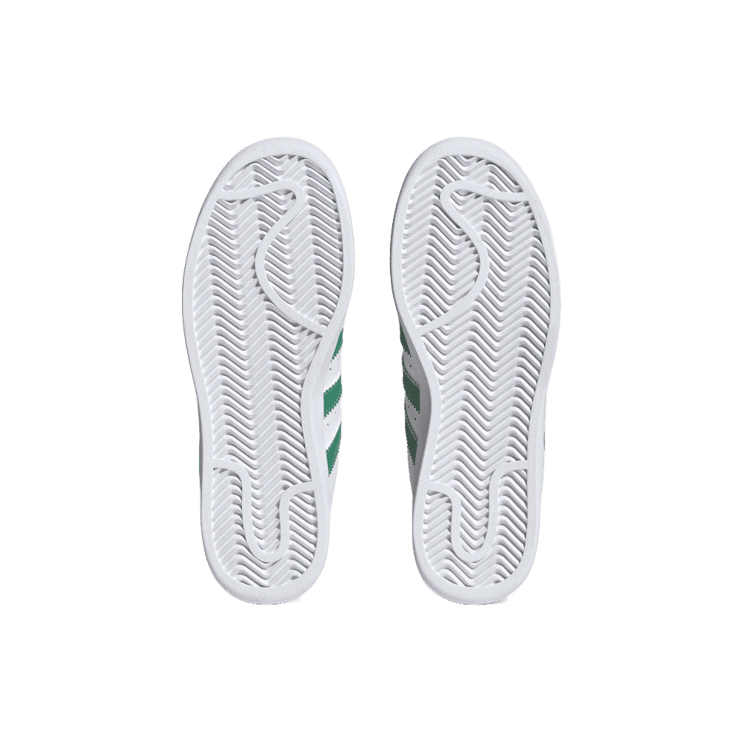 adidas Superstar XLG White Green (W) Angle 1