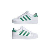adidas Superstar XLG White Green (W) Angle 5