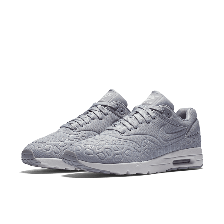 Nike Air Max 1 Ultra Plush Wolf Grey (W) Angle 2