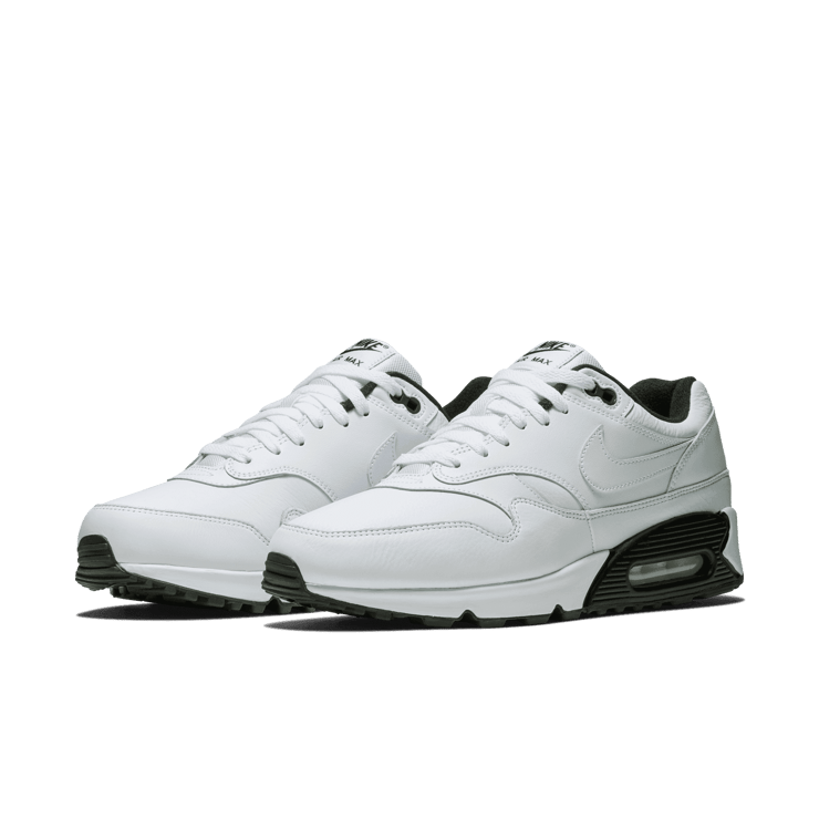 Nike Air Max 90/1 White Black Angle 2