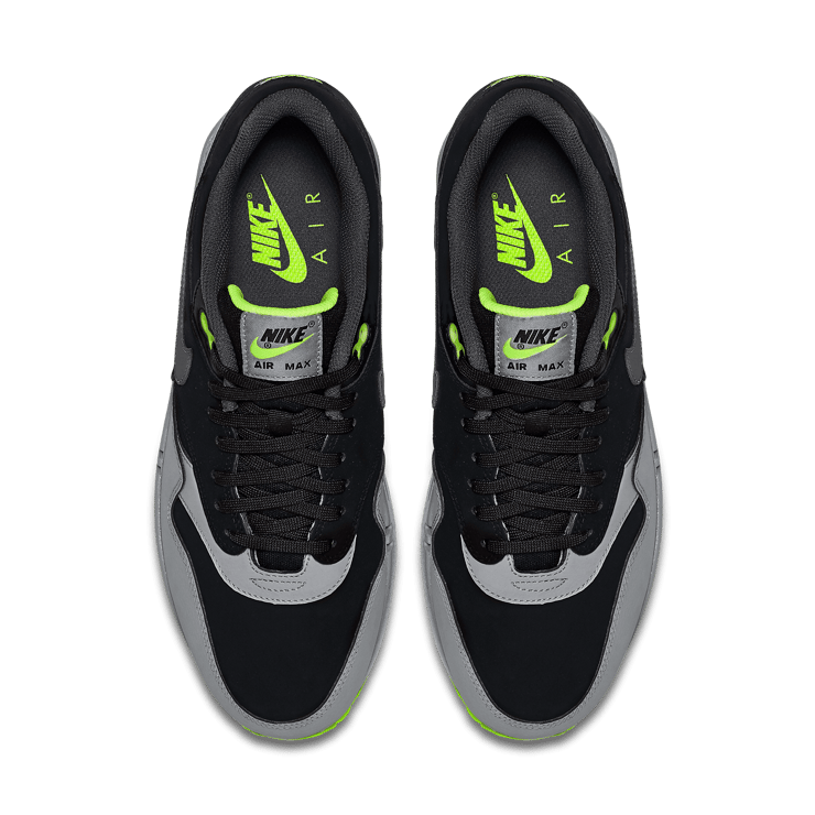 Nike Air Max 1 Dark Grey Volt Angle 1