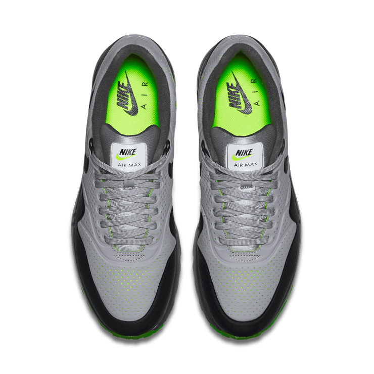 Nike Air Max 1 Ultra Moire Wolf Grey Volt Angle 1