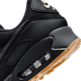 Nike Air Max 90 Black Smoke Grey Gum Angle 5