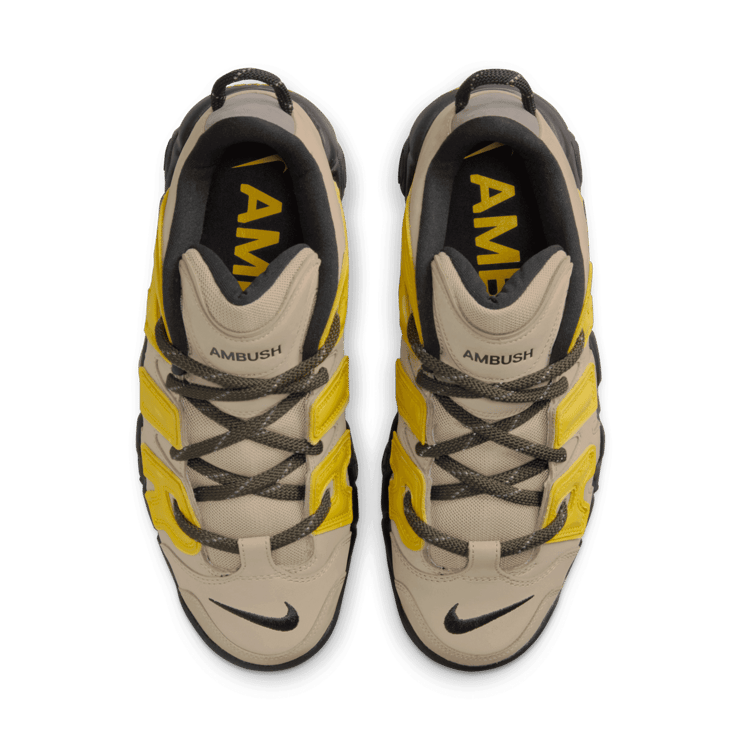 Nike Air More Uptempo Low AMBUSH Limestone Angle 1