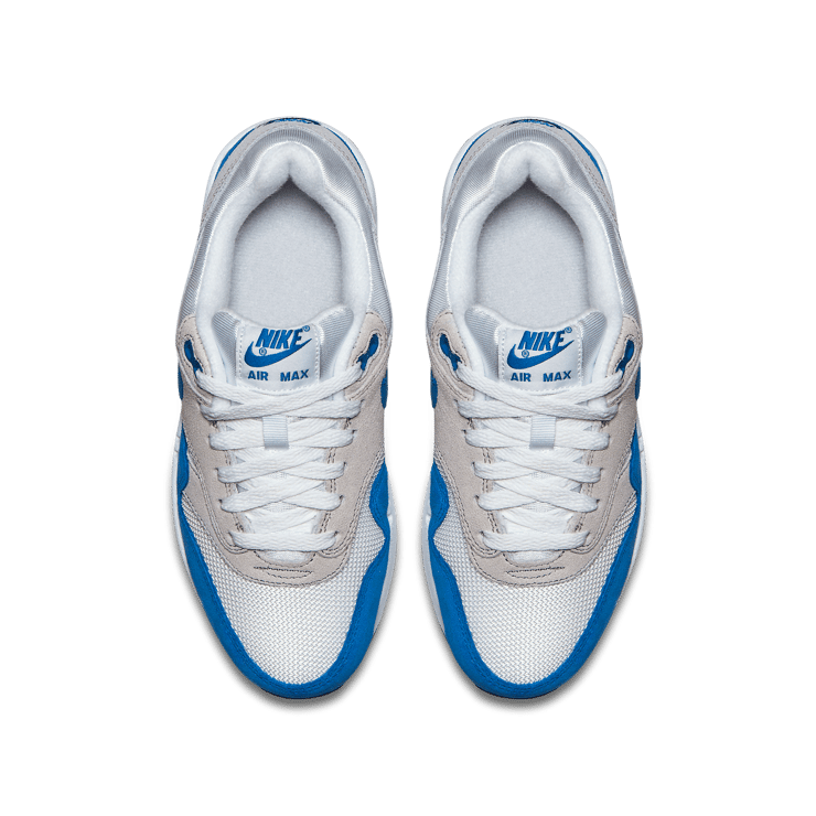 Nike Air Max 1 White Sport Royal Angle 1