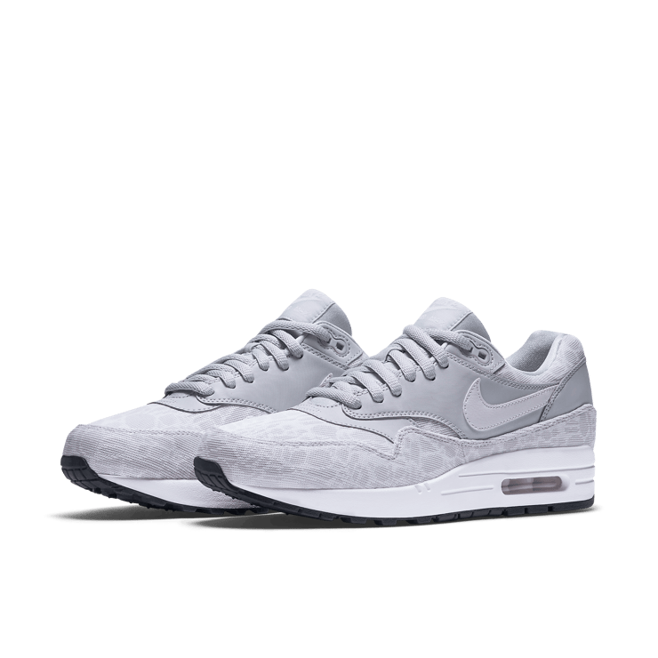 Nike Air Max 1 Jcrd Pure Platinum White-Black (W) Angle 2
