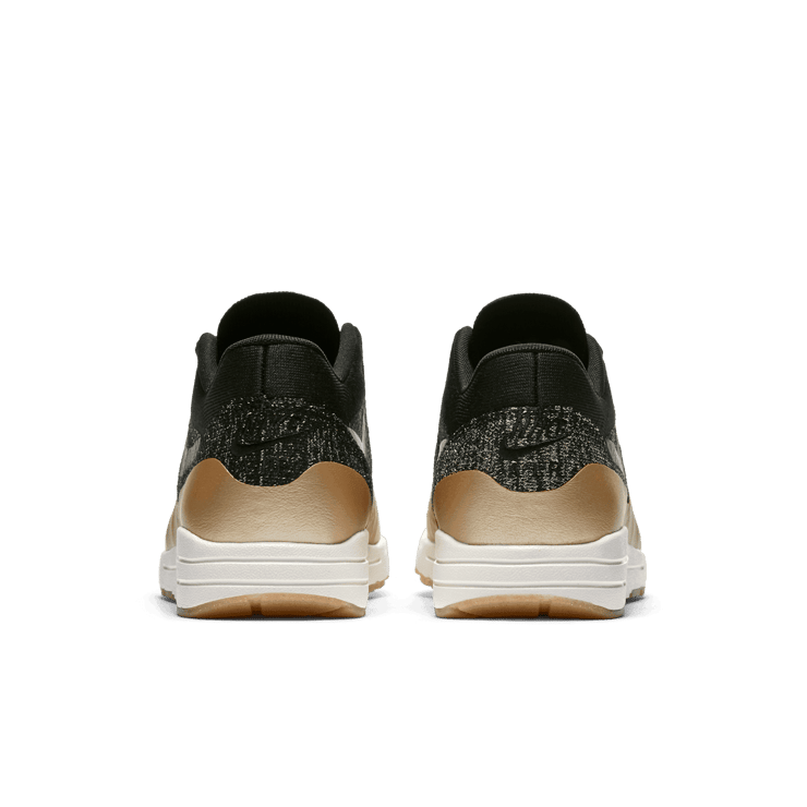 Nike Air Max 1 Ultra Flyknit Metallic Gold (W) Angle 3