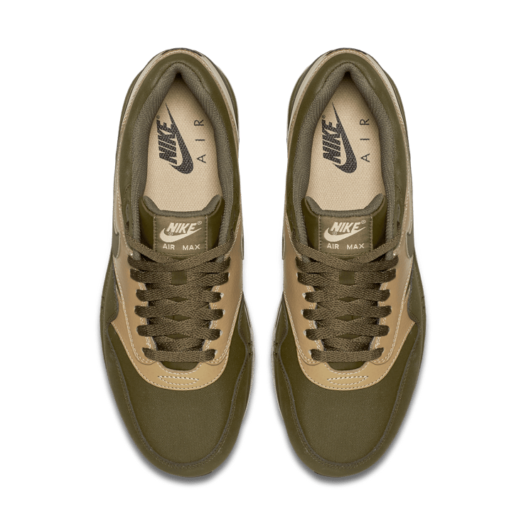 Nike Air Max 1 Ltr Premium Dark Loden/Dark Loden-Dsrt Cm-Black Angle 1