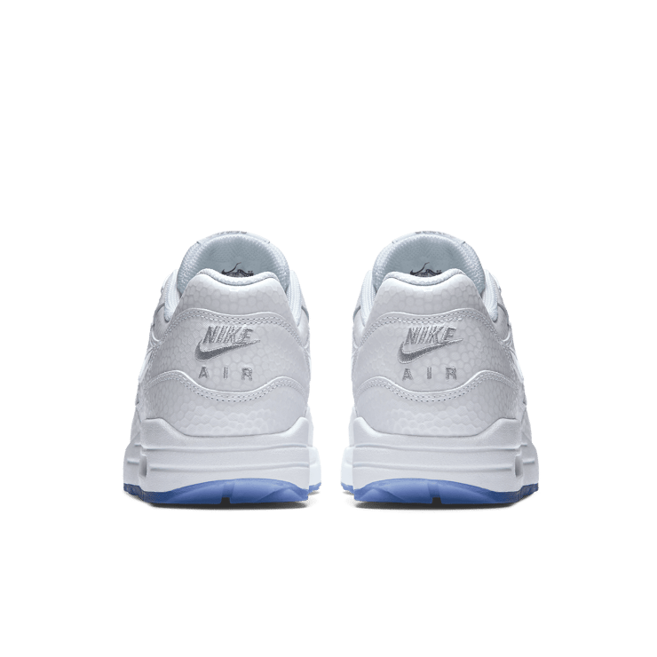 Nike Air Max 1 White Metallic Silver Ice (W) Angle 3