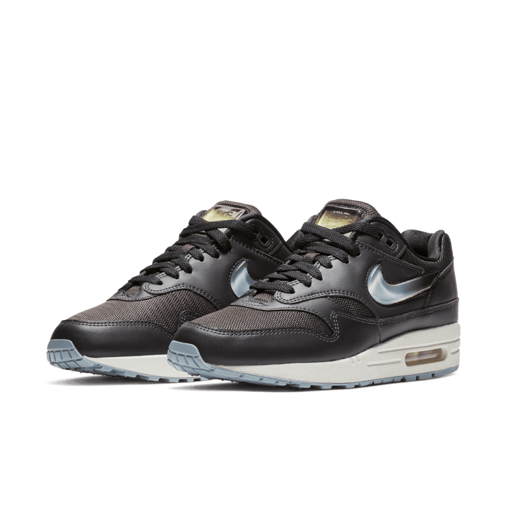 Nike Air Max 1 Oil Grey Obsidian Mist (W) Angle 2