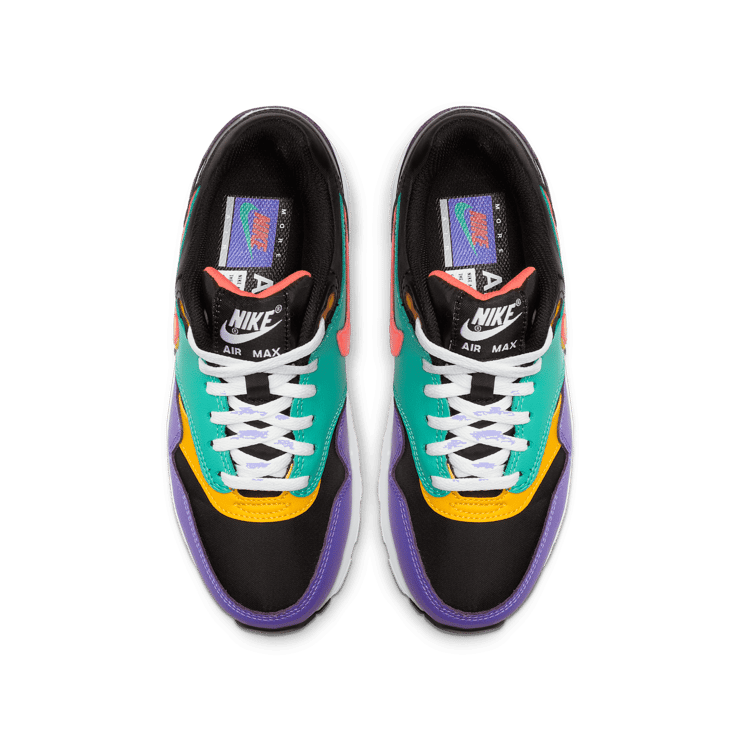 Nike Air Max 1 Game Change Black Kinetic Green (GS) Angle 1