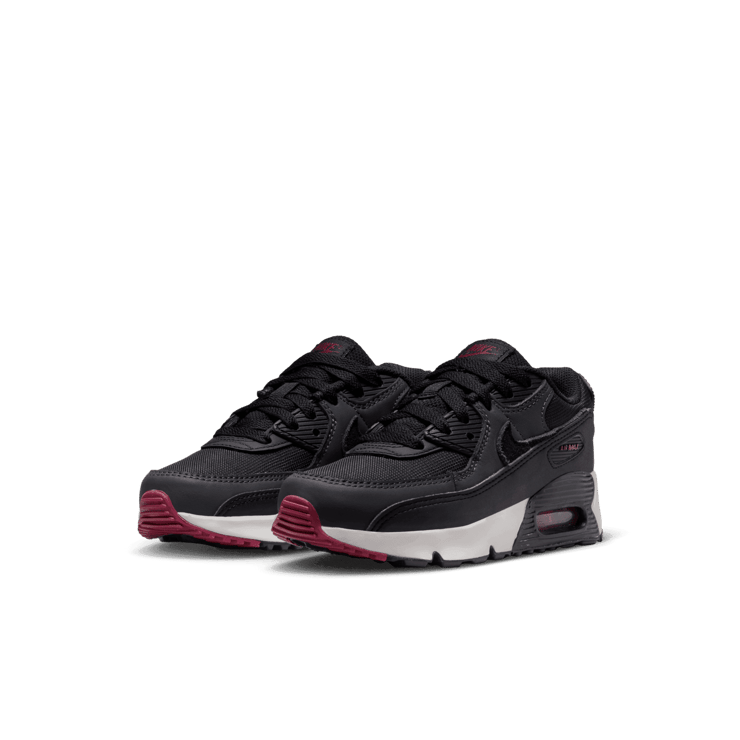 Nike Air Max 90 LTR Anthracite Team Red (PS) Angle 2