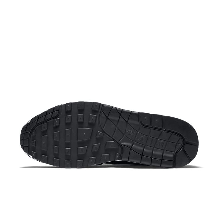 Nike Air Max 1 Jacquard Black White Metallic Silver (W) Angle 0
