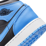 Air Jordan 1 Mid Black University Blue (GS) Angle 5