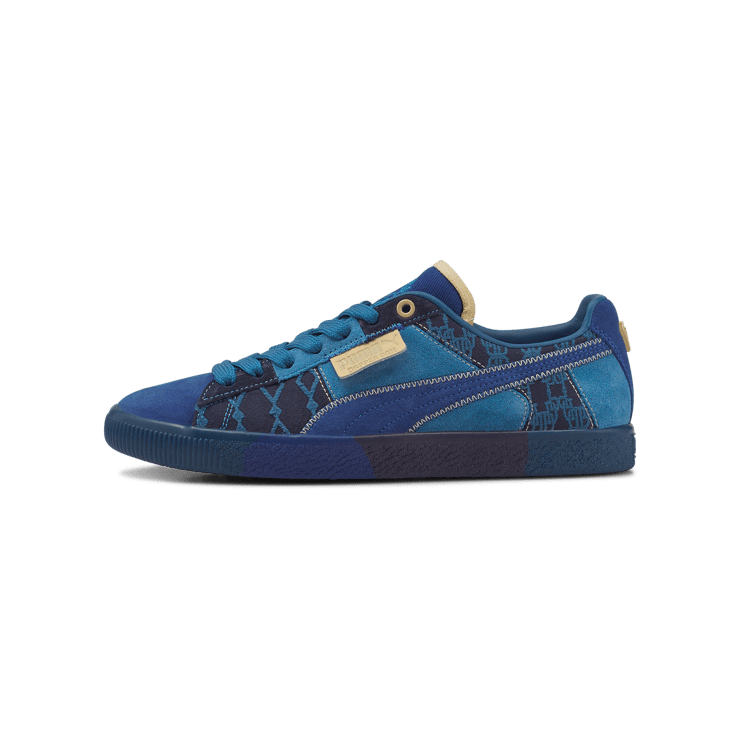 Puma Clyde Pre-Game Runway Blazing Blue Dapper Dan Angle 0