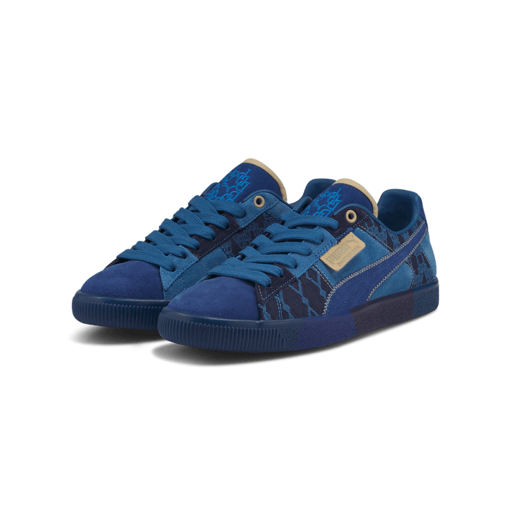 Puma Clyde Pre-Game Runway Blazing Blue Dapper Dan Angle 4