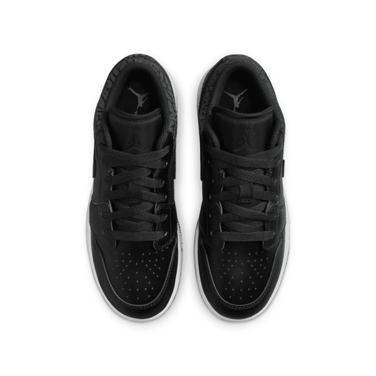 Air Jordan 1 Low SE Black Elephant (GS) Angle 1