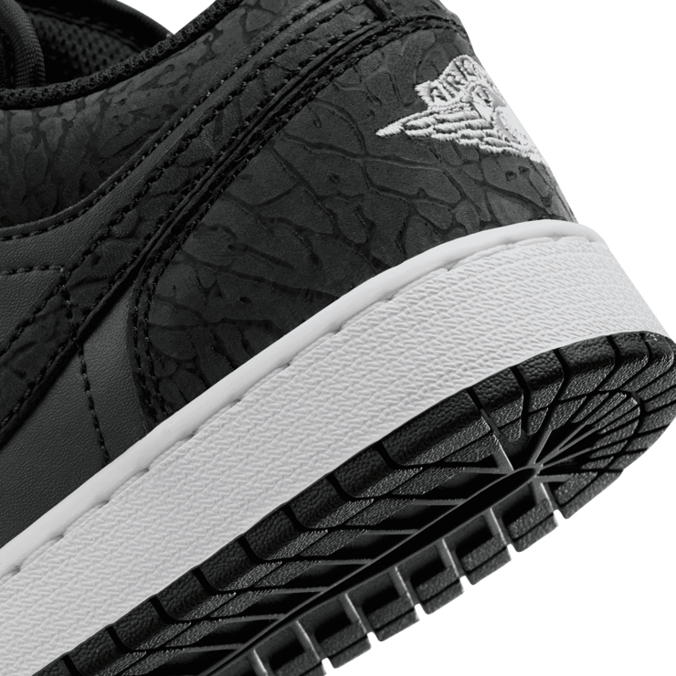 Air Jordan 1 Low SE Black Elephant (GS) Angle 5