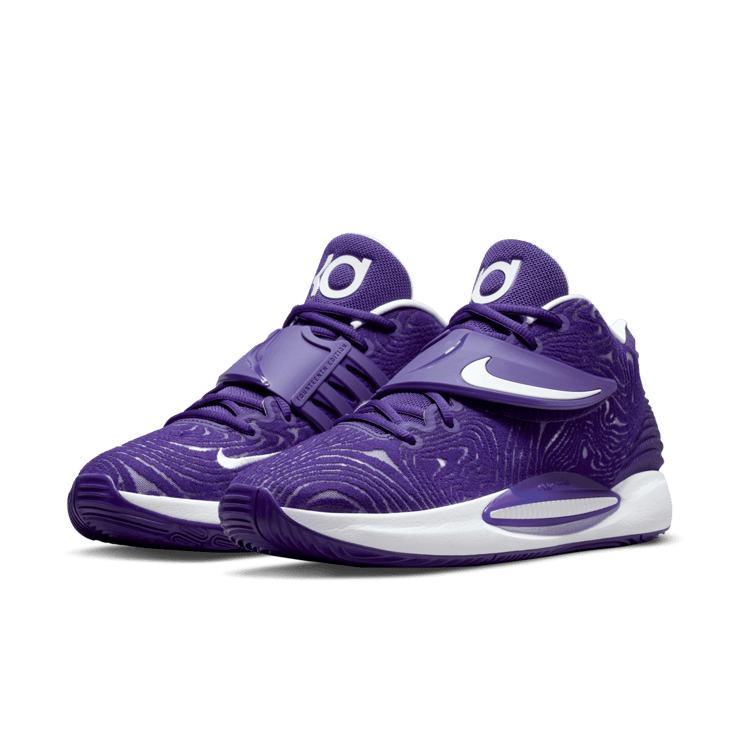 Nike KD14 Court Purple White DA7850-500 Raffles Where to Buy