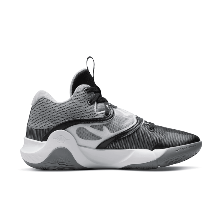 Nike KD Trey 5 X Cool Grey Black Angle 1