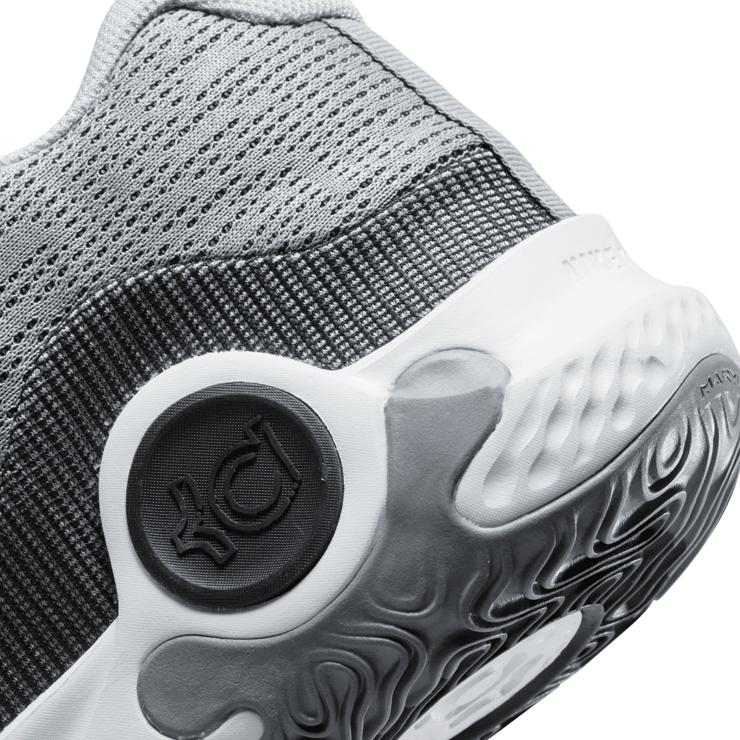 Nike KD Trey 5 X Cool Grey Black Angle 6