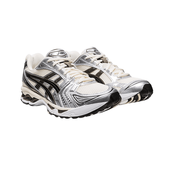 Asics Gel-Kayano 14 Cream Black Metallic Plum Angle 0