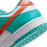 Nike Dunk Low Miami Dolphins Angle 5