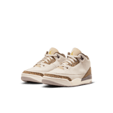 Air Jordan 3 Retro Light Orewood Brown (PS) Angle 2