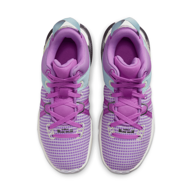 Nike LeBron Witness 7 Fuchsia Dream Sail White Citron Tint Angle 1