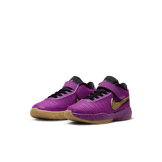 Nike LeBron 20 SE Vivid Purple (PS) Angle 2