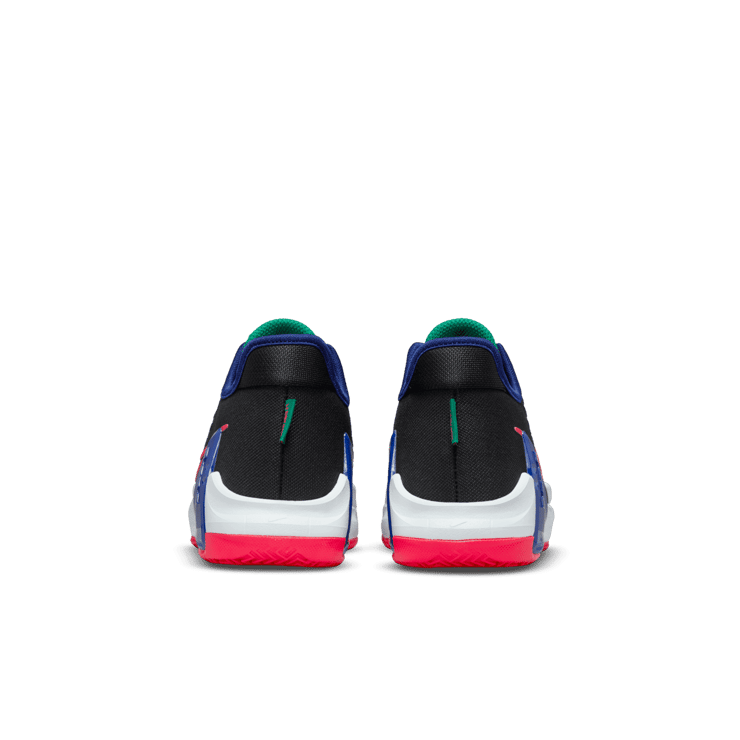 Nike LeBron Witness 6 Black Royal Siren Red (PS) Angle 3