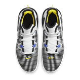 Nike LeBron Witness 6 White Persian Purple Shock Yellow Angle 1