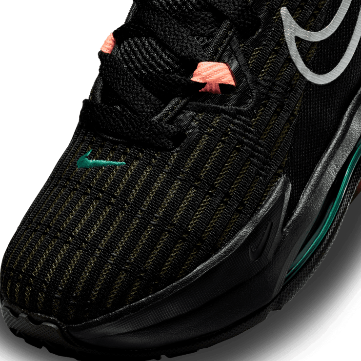 Nike LeBron Witness 6 Black Crimson Pulse (GS) Angle 4