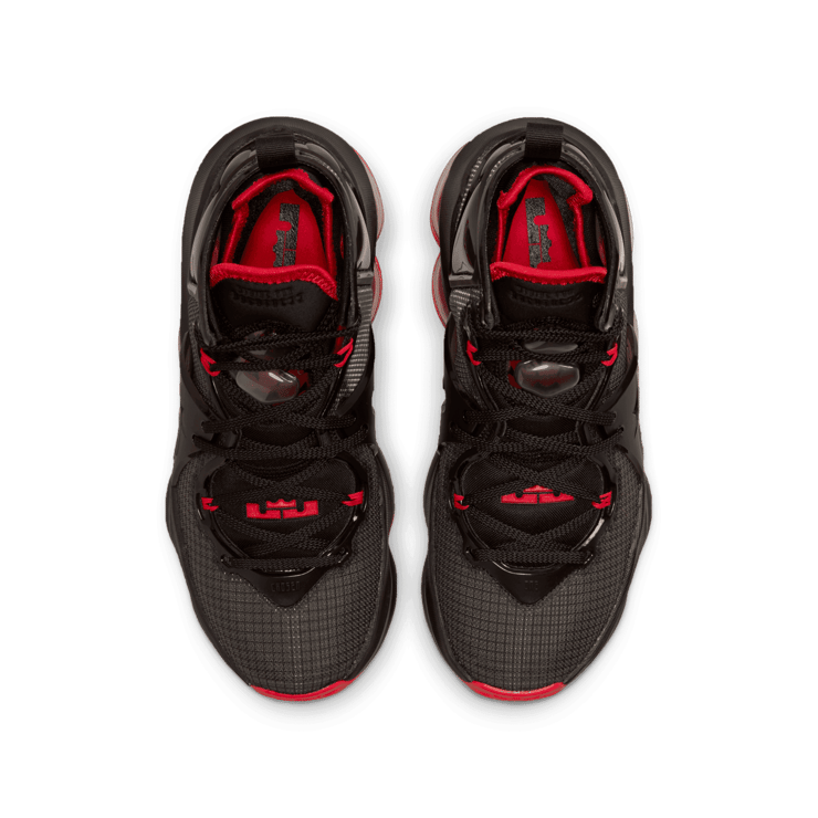 Nike LeBron 19 Bred (GS) Angle 1