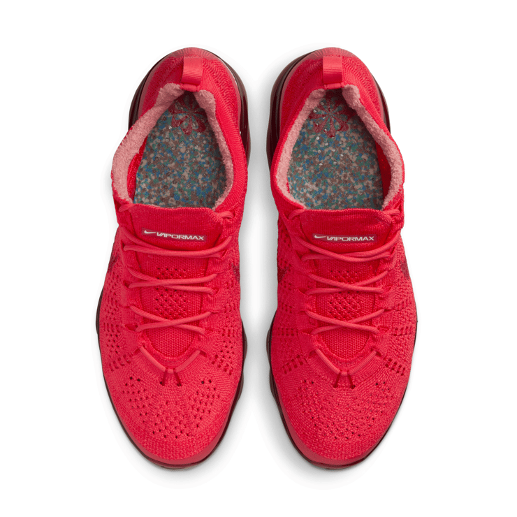 Nike Air VaporMax 2023 Flyknit Triple Red Angle 3