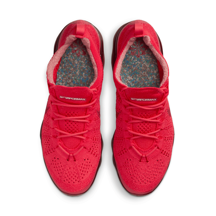 Nike Air VaporMax 2023 Flyknit Triple Red Angle 3