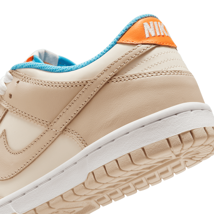 Nike Dunk Low NN Sail Beige (GS) Angle 5