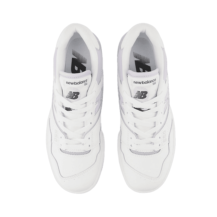 New Balance 550 White Lilac (W) Angle 1