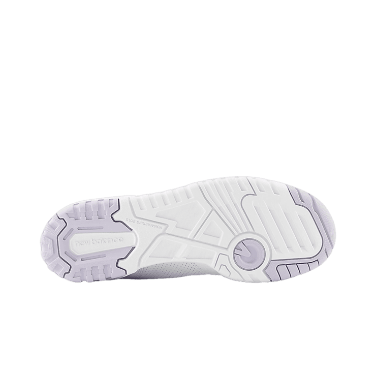 New Balance 550 White Lilac (W) Angle 3