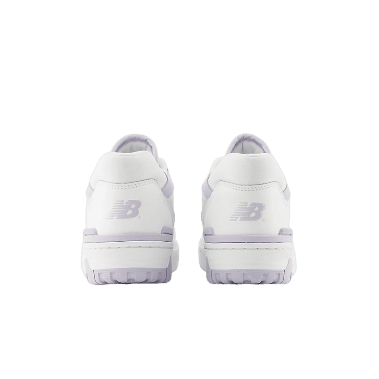 New Balance 550 White Lilac (W) Angle 4