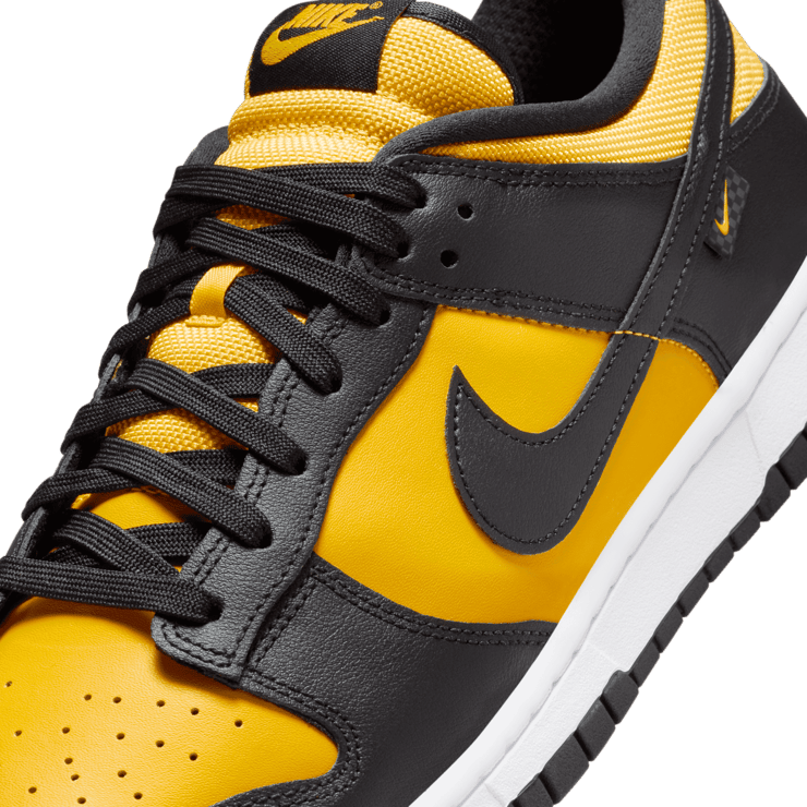 Nike Dunk Low Black University Gold Angle 4